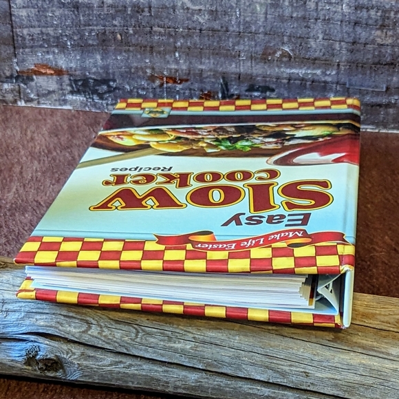 New Easy Slow Cooker Spiral Bound Hardcover Recipe Book - Picture 5 of 14